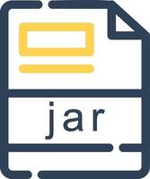 jar Creative Icon Design vector