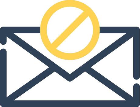 Email Block Creative Icon Design vector