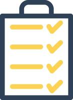Checklist Creative Icon Design vector