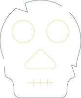 Skull Creative Icon Design vector