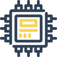 Cpu Creative Icon Design vector