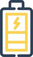 Charging Battery Creative Icon Design vector
