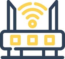 Router Creative Icon Design vector