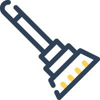 Broom Creative Icon Design vector