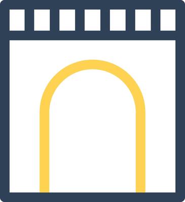 Tunnel Creative Icon Design
