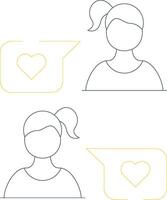 Friendship Creative Icon Design vector