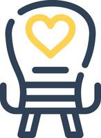 Chair Creative Icon Design vector