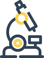 Microscope Creative Icon Design vector