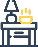 Nightstand Creative Icon Design vector