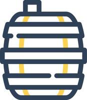 Barrel Creative Icon Design vector