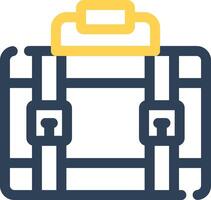 Suitcase Creative Icon Design vector