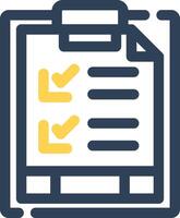 Checklist Creative Icon Design vector