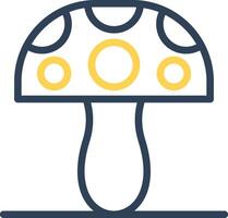 Fungus Creative Icon Design vector