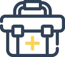 First Aid Kit Creative Icon Design vector