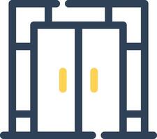 Door Creative Icon Design vector