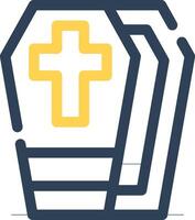 Coffin Creative Icon Design vector