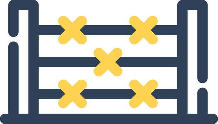 Barbed Wire Creative Icon Design