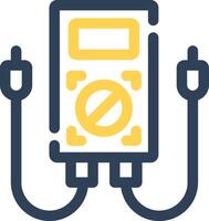 Multimeter Creative Icon Design vector