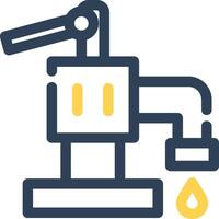 Hand Pump Creative Icon Design vector