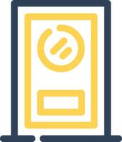 Door Creative Icon Design vector