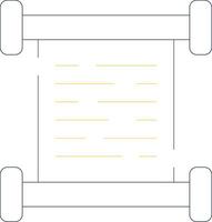 Scroll Creative Icon Design vector