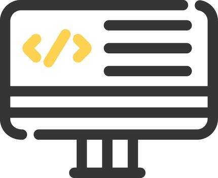 web programación creativo icono diseño vector