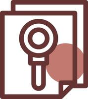 Investigation Creative Icon Design vector