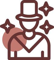 Magician Creative Icon Design vector