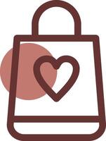 Shopping Bag Creative Icon Design vector