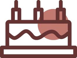 Cake Creative Icon Design vector