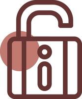 Unlock Creative Icon Design vector