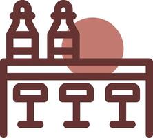 Table Creative Icon Design vector