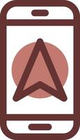 GPS navigation Creative Icon Design vector