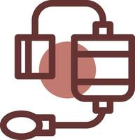 Sphygmomanometer Creative Icon Design vector