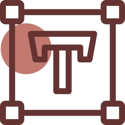 Font Editor Creative Icon Design