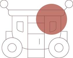 Carriage Creative Icon Design vector