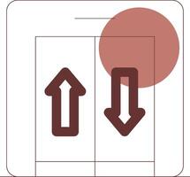 Elevator Creative Icon Design vector