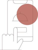 Online Order Creative Icon Design vector