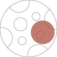 Moon Creative Icon Design vector