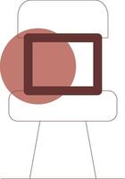 Chair Creative Icon Design vector