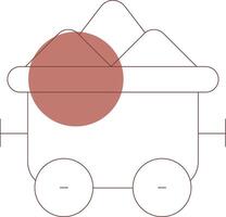 Mining Creative Icon Design vector