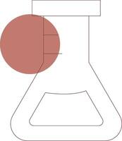 Flask Creative Icon Design vector