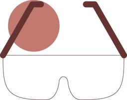 diseño de icono creativo de gafas vector