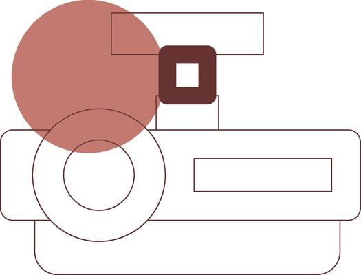 Projector Creative Icon Design
