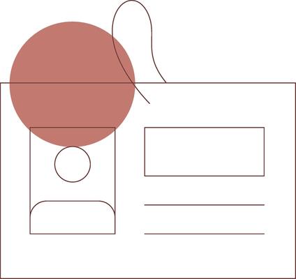 Student Card Creative Icon Design