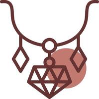 Necklace Creative Icon Design vector