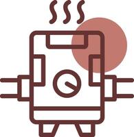 Water Heater Creative Icon Design vector