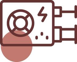 Power Supply Creative Icon Design vector