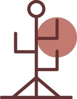 Clothes Stand Creative Icon Design vector