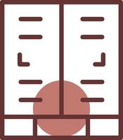 Lockers Creative Icon Design vector